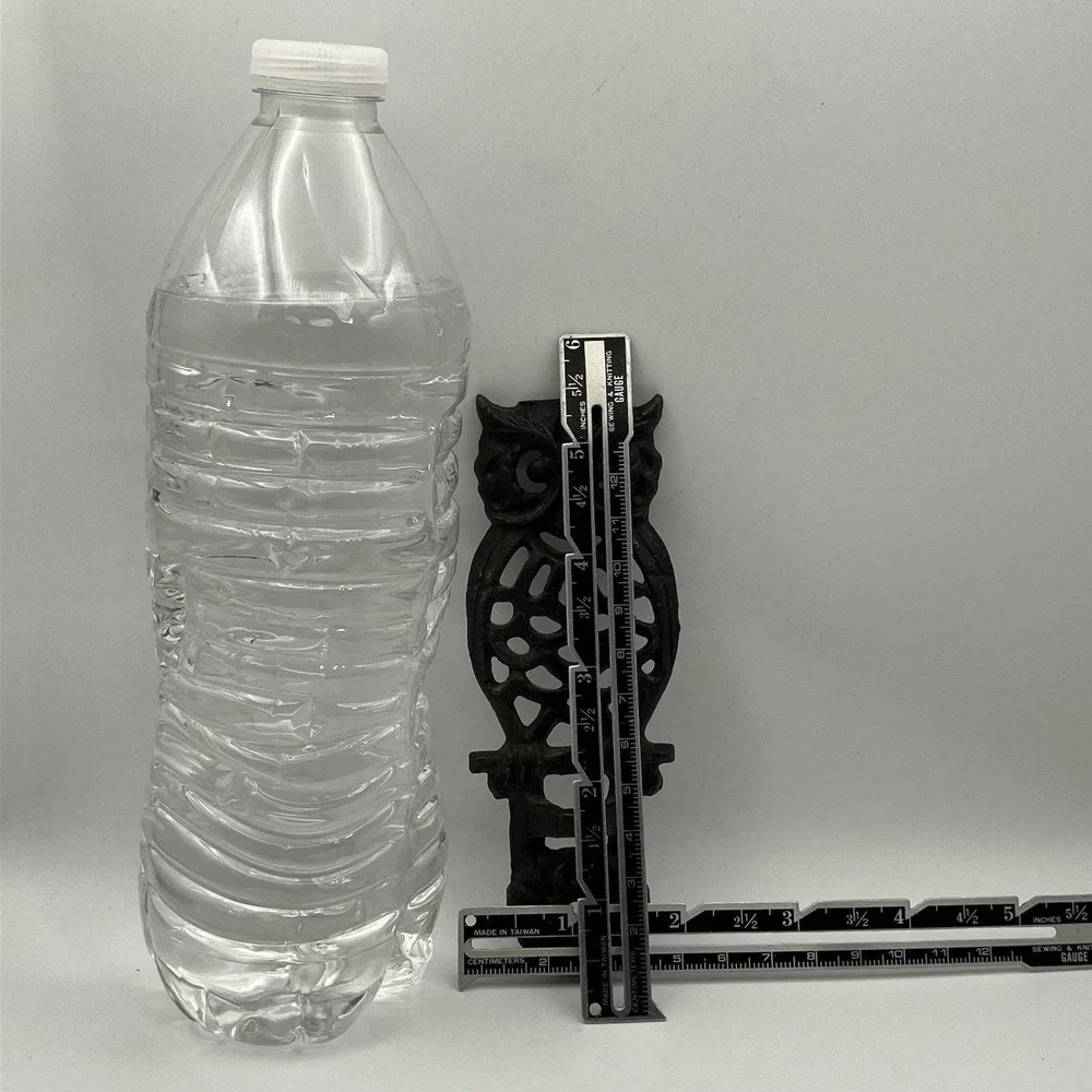 1960's Owl Cast Iron Swivel Hook Holder Only / Wall Mount / Black / No Hook